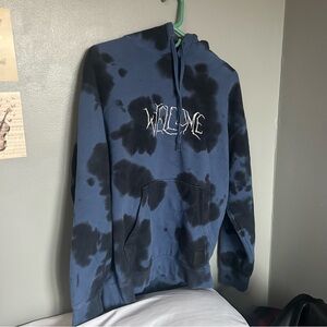 Zumiez Tie Dye pullover Hoodie, size Medium